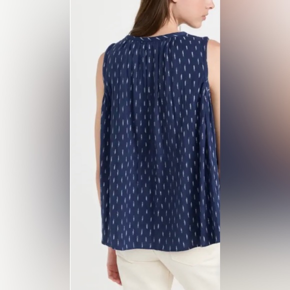 NWT FAHERTY ELIZA TOP SIZE SMALL IN IKAT - Picture 8 of 11